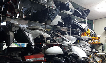 백미러 부품들01