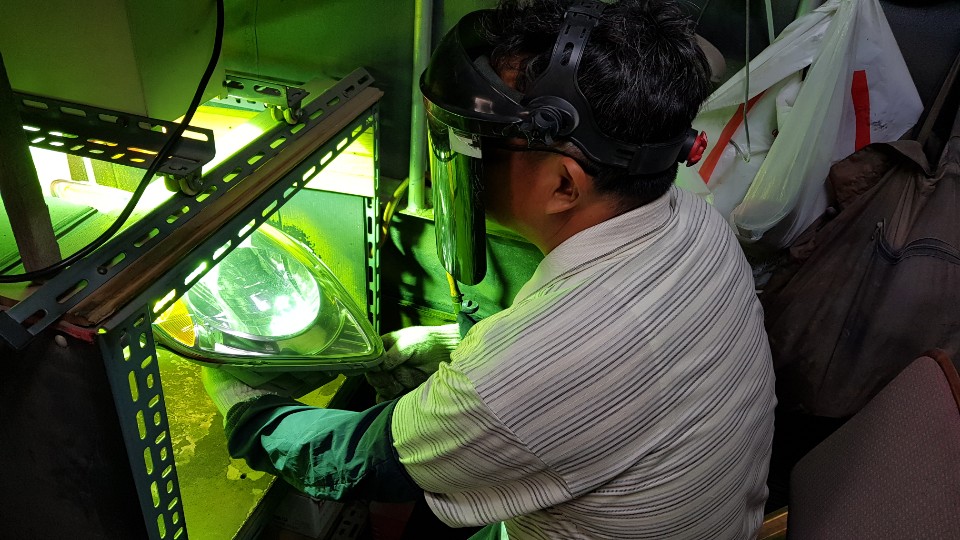 라이트 복원 작업